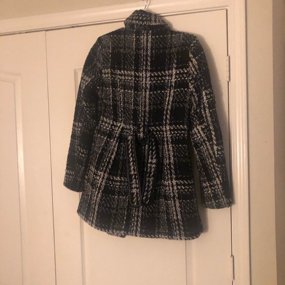 GC BCX Black and white double breasted pea coat size S - Picture 2 of 6